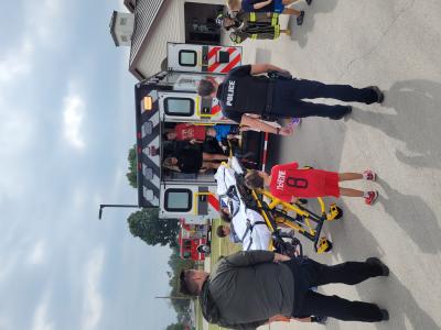 Granger EMS shows ambulance